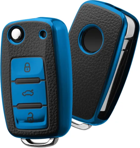 Miniatura 13 de ELOHEI para VW Funda para Llavero, Protección Completa de 361 Grados de TPU Suave Premium para VW Volkswagen Jetta, Beetle, Tiguan, Passat, Golf