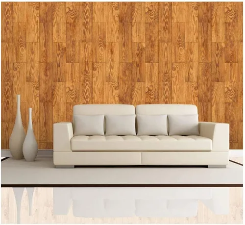 Miniatura 18 de wall26 - Patrón de paneles texturizados de madera vertical retro crema - Mural de pared, papel tapiz extraíble, decoración del hogar - 100x144 Crema