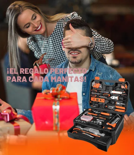 Miniatura 8 de Juego de herramientas de 328 piezas – Kit de herramientas caja de herramientas con cajón, kit de herramientas de mano general para el hogar perfecto