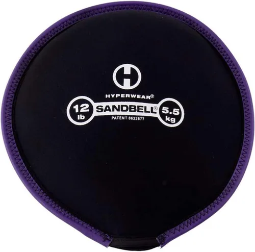 Miniatura 8 de HYPERWEAR SandBell® bolsa de arena suave de peso (1–22 kg) – Precargada con arena limpia de EE. UU., peso suave seguro para entrenamiento de fuerza