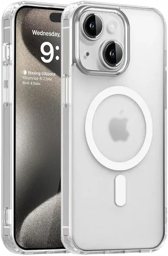 Miniatura 12 de S. Tedazo Funda magnética para iPhone 7 Plus/8 Plus compatible con MagSafe, no amarillea, protección de grado militar, funda ultradelgada a prueba