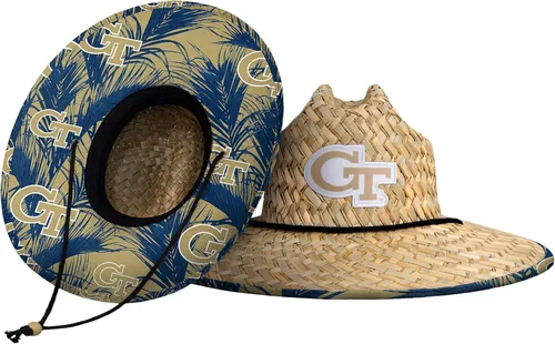 Miniatura 139 de FOCO - Sombrero de paja con logotipo de equipo universitario de NCAA y estampado floral para hombre TEAM LOGO