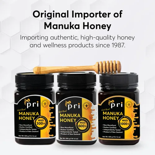 Miniatura 6 de P.R.I Caramelos salados con miel de Manuka, dulce y masticable, todo natural, 4 onzas