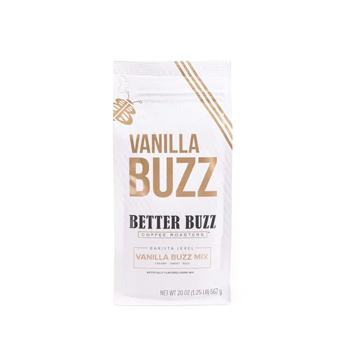 Miniatura 3 de Better Buzz Crema para Café de Vainilla (Vanilla Buzz) 20 Onzas (Paquete de 1), Crema en Polvo Mezcla de Bebida para una Experiencia de Café Latte
