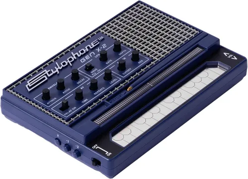 Miniatura 7 de Stylophone GENX-2 Sintetizador Analógico Portátil con Altavoz Incorporado, LFO, Filtro, Retraso Analógico y Salida CV/Gate Teclado Sintetizador