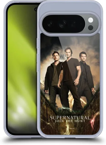 Miniatura 71 de Head Case Designs Supernatural Sam, Dean & Castiel Key Art - Funda de gel con licencia oficial [protección de grado militar] compatible con Google