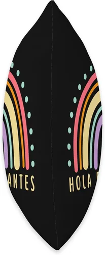 Miniatura 2 de Hola Estudiantes Cute Spanish Teacher Maestra De Español - Almohada (16 x 16 pulgadas), multicolor
