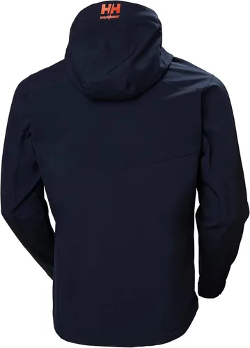 Miniatura 2 de Helly Hansen Ropa de trabajo Chelsea Evolution con capucha Softshell para hombre