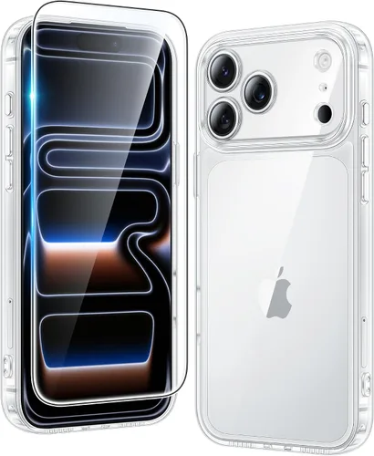 Miniatura 1615 de FNTCASE Funda para iPhone 13 Pro-Max: Fundas magnéticas transparentes compatibles con Magsafe Slim anti amarillamiento protección contra caídas