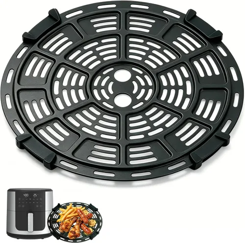 Miniatura 16 de Sartén para freidora de aire de 8 cuartos de galón para freidora de aire PowerXL Vortex Pro Plus, bandeja antiadherente prémium para freidora