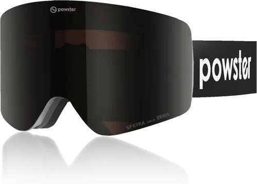Miniatura 22 de Powster - Gafas de esquí OTG, gafas de snowboard magnéticas, lente intercambiable sin marco, protección UV, antiniebla, para patinaje móvil