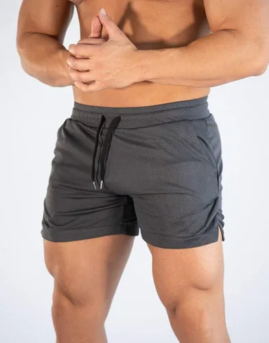 Miniatura 4 de FLYFIREFLY Pantalones cortos de entrenamiento de gimnasio para hombre, ligeros, atléticos, pantalones cortos para entrenamiento de culturismo