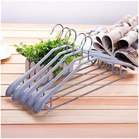 Miniatura 9 de Perchero organizador de ropa, perchas de ropa / perchas para abrigos, 10 perchas de metal antideslizante sin costuras para el hogar para colgar ropa