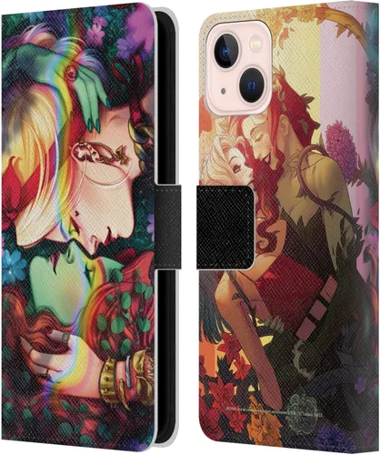 Miniatura 44 de Head Case Designs Officially Licensed Batman DC Comics Batman #609 Hush Gotham City Sirens Leather Wallet Case Compatible with Apple iPhone 7/8 / SE