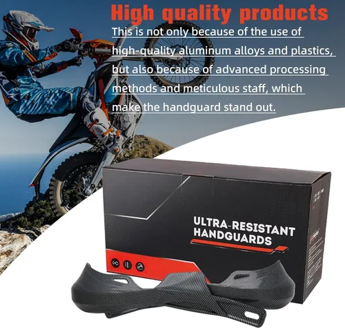 Miniatura 5 de JFG RACING Guardamanos para motocross, manillar de 7/8 pulgadas y 1 1/8 pulgadas, accesorios universales para CRF XR YZF XC KX 125 150 250 300 Ebike