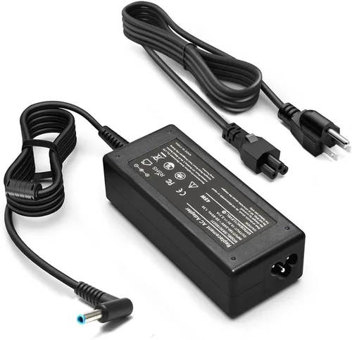 Cargador para portátil de 45 W, 19,5 V, 2,31 A, compatible con HP 17 Laptop, Pavilion 17, Envy X360 17, HP Notebook 17, HP 17-by 17-AK 17-CA 17-BS
