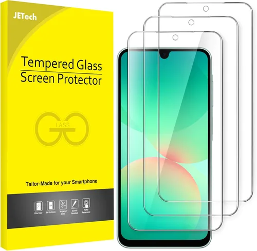 Miniatura 11 de JETech Protector de pantalla para Samsung Galaxy A53 5G / A52 / A52 5G / A52s 5G, película de vidrio templado 9H, antiarañazos, transparente HD