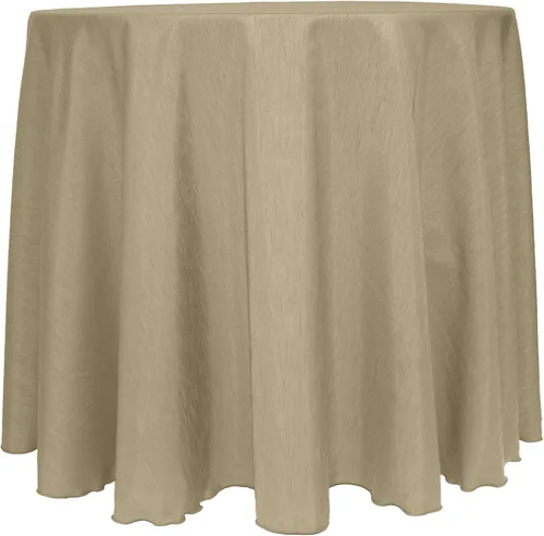 Miniatura 46 de Mantel reversible de satén Shantung de Ultimate Textile Majestic 96" redondo, Satin, Paquete de 2