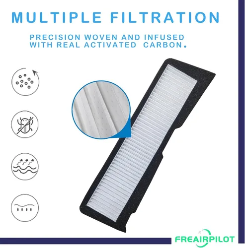 Miniatura 8 de Filtro de aire de cabina Freairpilot FAP-0005, repuesto para Tesla Model 3 (externo) 2021-2024.