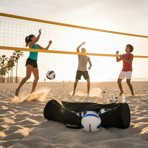 Miniatura 4 de BSN Sports Macgregor Volleyball Carry Bag, Black ,9 X 50-Inch
