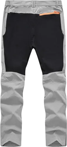 Miniatura 10 de TBMPOY Pantalones cargo de senderismo para hombre, ligeros, impermeables, de secado rápido, pantalones de montaña, pesca, camping