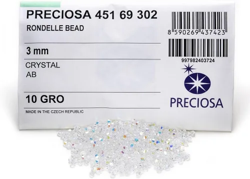 Miniatura 103 de 100 piezas auténticas Preciosa de 3 mm (0,12 pulgadas) cuentas sueltas de cristal bicono facetado pequeño amatista púrpura compatibles con cristales