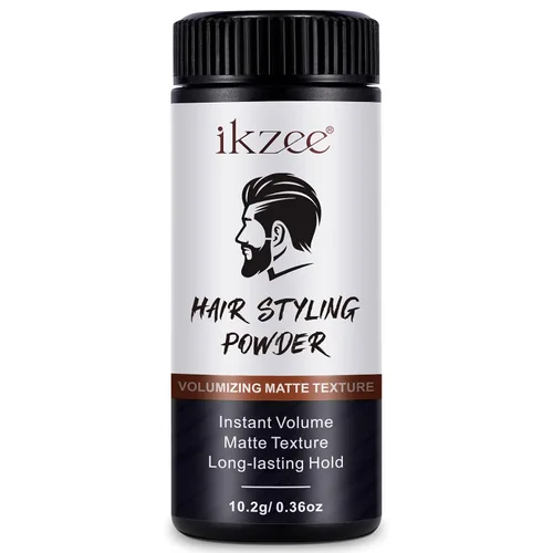 ISUNRISE Polvo para peinar el cabello para hombres, polvo de textura, fácil de aplicar, peinado mate natural, texturizante y voluminizador, juego de