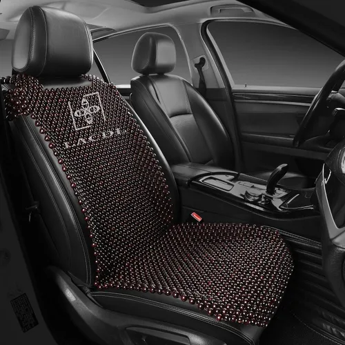 Miniatura 15 de LACDL Fundas de asiento de automóvil con cuentas para automóviles, funda de asiento de cuentas de enfriamiento para camiones y SUV, almohadilla