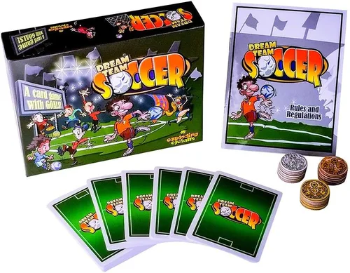 Miniatura 3 de Juego de cartas de fútbol Dream Team Juego familiar para niños y adultos
