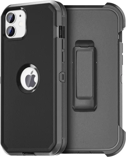 Miniatura 21 de AICase Funda para iPhone 11, resistente protección contra caídas, cuerpo completo, resistente, a prueba de golpes, militar, resistente, duradera