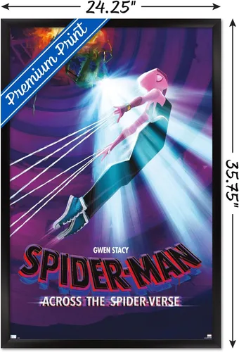 Miniatura 3 de Trends International Marvel Spider-Man: Across The Spider-Verse - Póster de Gwen Stacy de una hoja, 34 pulgadas de largo x 22.4 pulgadas de ancho