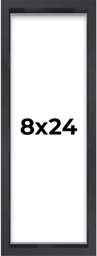 Miniatura 108 de Marco contemporáneo de caja de sombra negra de 14 x 25 pulgadas, profundidad de espacio utilizable, tamaño interior 14 x 25 o 25 x 14 pulgadas