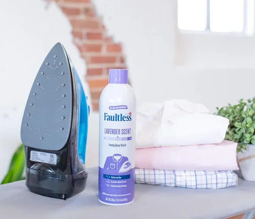 Miniatura 6 de Faultless - Aerosol de almidón para lavandería, latas de 20 onzas para un deslizamiento suave de la plancha en la ropa y la tela incluso en aerosol