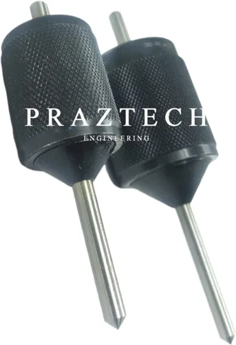 Miniatura 5 de PRAZTECH® Punzón central de alineador de centro de transferencia universal, pasador endurecido (juego de 2) Orificios centrales de transferencia
