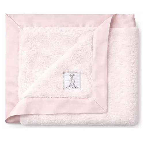 Miniatura 10 de Little Giraffe Manta de bebé – Manta suave de lujo con ribete satinado – Manta para cochecito de bebé – Artículos esenciales para bebé recién nacido