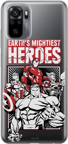 Miniatura 17 de ERT GROUP Funda de teléfono móvil para Xiaomi REDMI Note 10/10S original y con licencia oficial de Marvel, diseño Avengers 001, adaptado