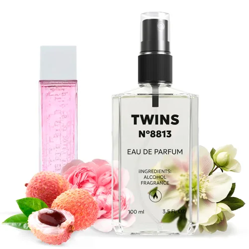 Miniatura 128 de TWINS Impresión de Bouquet Floral Perfume para mujer Eau de Parfum No.1179 3.4 fl oz (100 ml)