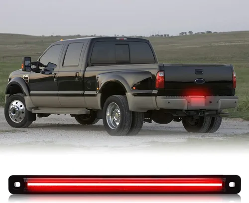 Miniatura 8 de Barra de luz de marcha para puerta trasera LED SHINEFIT Compatible con F350 F450 F550 Super Duty Truck de rueda doble 1999-2016, luz de repuesto