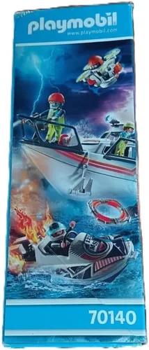 Miniatura 5 de Playmobil Rescate de incendios con embarcaciones personales