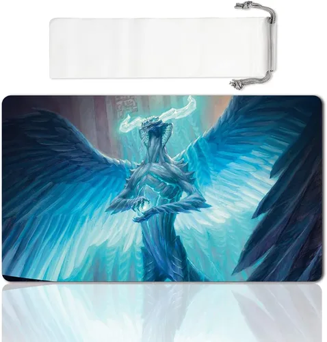 Miniatura 20 de Juego de Mesa MTG Alfombrilla de Juego Tamaño 60X35 cm CCG Compatible para MTG CCG RPG Juego de Cartas Coleccionables (JACE-The-Mind-Sculptor)