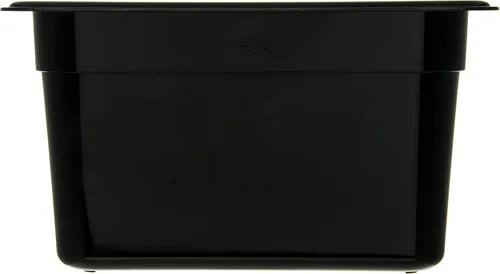 Miniatura 2 de Carlisle FoodService Products 3068203 StorPlus - Sartén para alimentos de cuarto tamaño, policarbonato, 6 pulgadas de profundidad, color negro