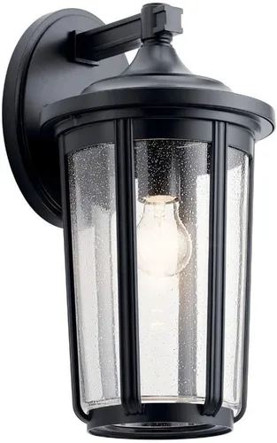 Miniatura 7 de Kichler Lighting Fairfield - Lámpara de pared (11 pulgadas, 1 luz), color negro