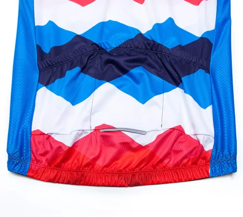 Miniatura 129 de Weimostar Hombre Ciclismo Jersey Manga Corta Bicicleta Ropa Multicolor Diamante