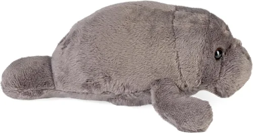 Miniatura 5 de Wild Republic Pocketkins Eco Manatí de peluche, 5 pulgadas, juguete de peluche, hecho de materiales reciclados, respetuoso con el medio ambiente