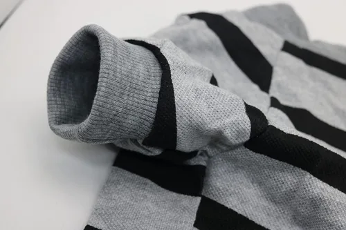 Miniatura 4 de Suéteres para Perros Camisetas a Rayas para Perros Sudadera Ropa para Mascotas Suéter para Perros Pequeños, Mediano, Rosa