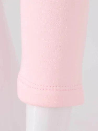 Miniatura 29 de JEATHA Suéter de manga larga para niñas y niñas con diseño de ballet, suéter corto para leotardo