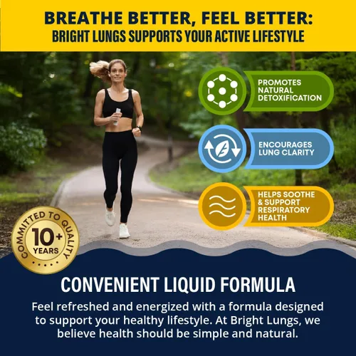Miniatura 4 de Bright Lungs Suplemento de desintoxicación pulmonar y apoyo respiratorio Grindelia, lobelia, regaliz para limpieza pulmonar, moco y salud
