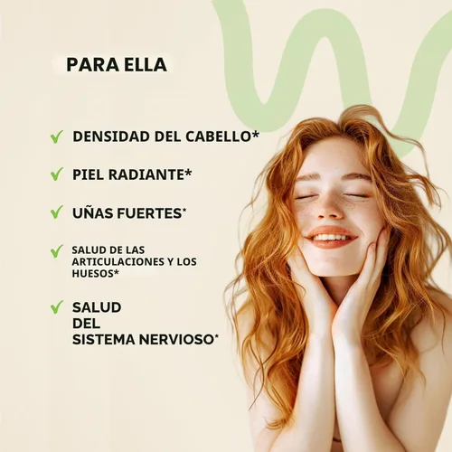 Miniatura 4 de Biotina para el crecimiento del cabello mujeres/hombres, 12000 mcg, gomitas de apoyo para la piel y las uñas + 70000 mcg de péptidos de colágeno