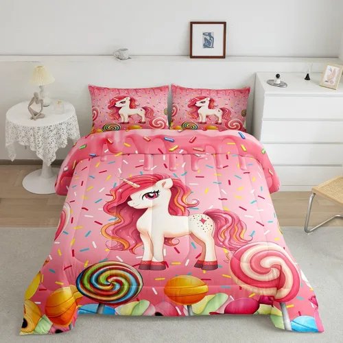 Miniatura 42 de Lindo Juego de Edredón de Elefante Juego de Ropa de Cama de Animales de Dibujos Animados para Niños Niñas Mujeres Adultos Edredón de Hojas