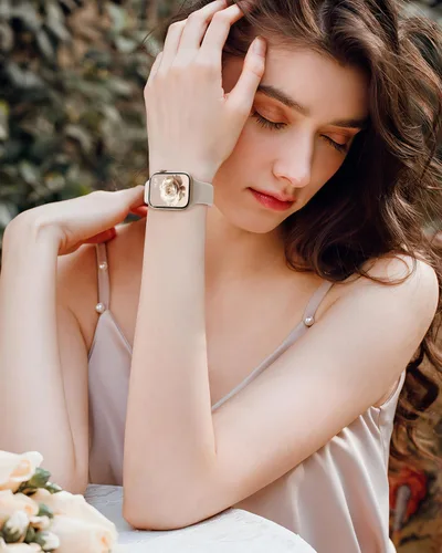 Miniatura 5 de Correa de silicona deportiva compatible con bandas de Apple Watch de 38mm 40mm 41mm 42mm 44mm 45mm 46mm 49mm para mujeres y hombres, correa